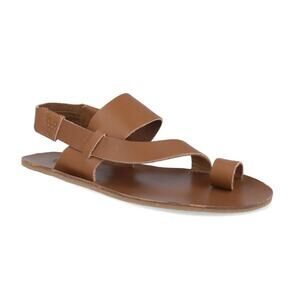 Vivobarefoot Women's Opanka Tan Leather Barefoot Sandals Size 43 EU/ 11 US